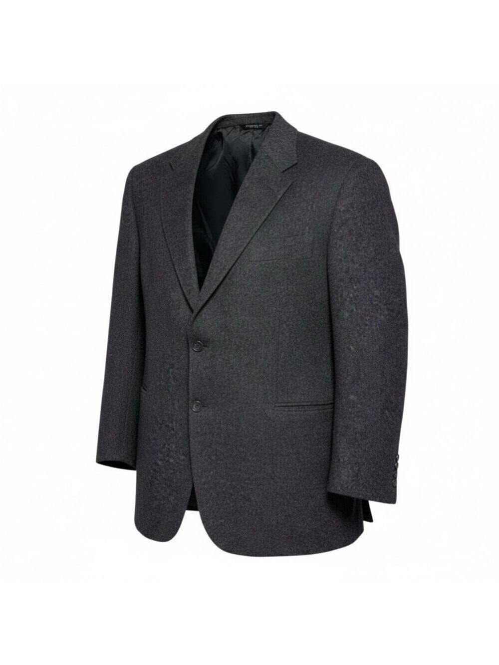 VINTAGE Evan Picone 100% CAMELHAIR Grey Luxury Designer Blazer Coat Mens 48 L